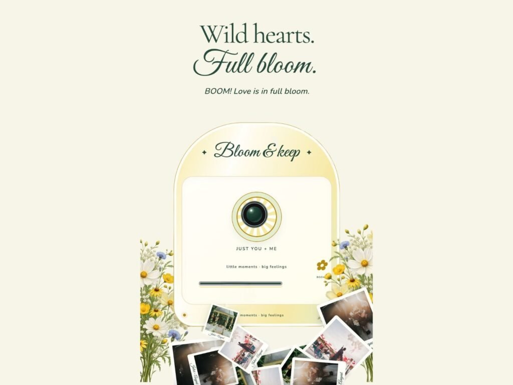 Wildflower – vestuvių kvietimo dizainas