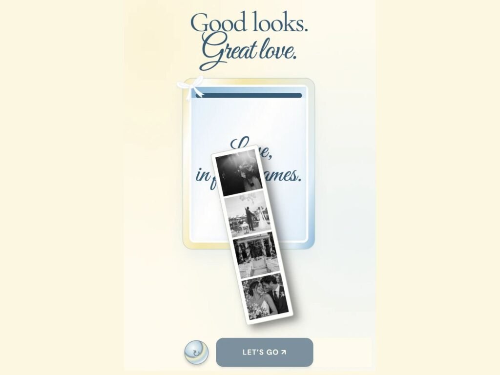 The Love Booth · Limoncello - wedding invitation preview