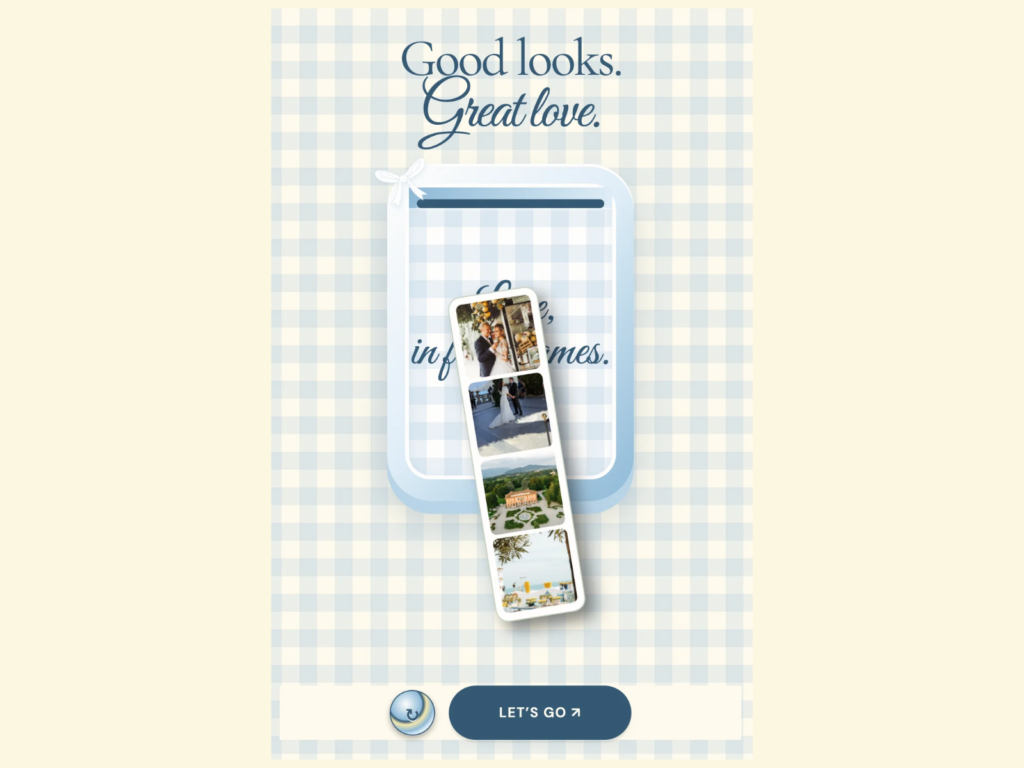 The Love Booth · Lemon - wedding invitation preview