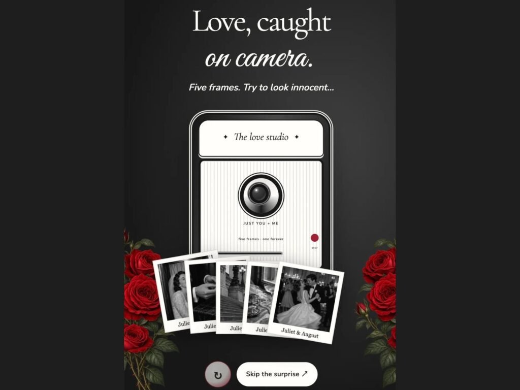 Photobooth BOOM Rouge - wedding invitation preview
